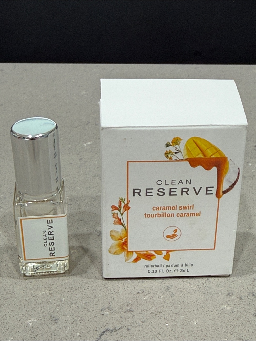 Clean Teserve Caramel Swirl Rollerball Perfume  Mini, new